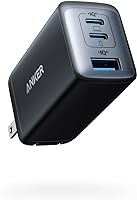 Anker USB C Charger (Nano 65W), PPS 3-Port Fast Compact Foldable USB C Charger Block for MacBook, iPad Pro, Galaxy S24,...
