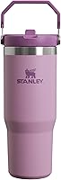 Stanley IceFlow Flip Straw Tumbler with Handle 30 oz | Twist On Lid and Flip Up Straw | Leak Resistant Water Bottle |...