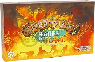 Greater Than Games | Spirit Island: Feather & Flame | Cooperative Strategy Board Game Expansion | 1 to 4 Players | 90+...