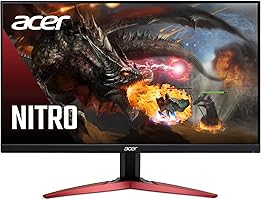 Acer Nitro KG241Y Sbiip 23.8” Full HD (1920 x 1080) VA Gaming Monitor | AMD FreeSync Premium Technology | 165Hz Refresh...